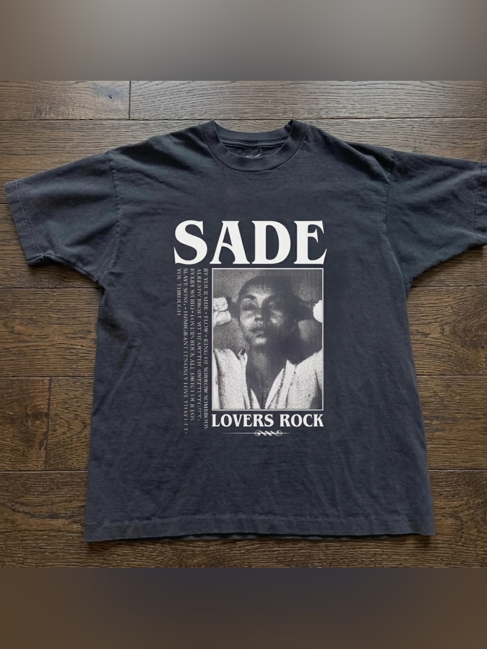 Sade Lovers Rock Graphic T-Shirt - Black